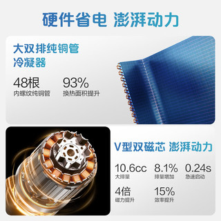 海尔 KFR-35GW/JSD-AP 新一级能效 大1.5匹 壁挂式空调