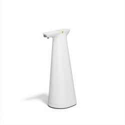 simplehuman 传感器喷雾,自动连续喷雾瓶,直观触摸,超细喷雾,宽覆盖锥形和超精准喷头,可再填充,可充电,用于清洁,植物和头发,白色