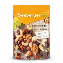 Seeberger 学生零食 混合葡萄干坚果，5件装(5 x 150g)