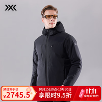 X-BIONIC 轻便保暖120g科技棉城市商务连帽棉服