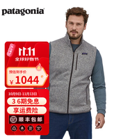 巴塔哥尼亚 男士保暖抓绒衣上衣背心立领马甲开衫 Better Sweater 25882 STH M