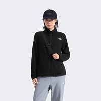 移动端：北面 TheNorthFace北面抓绒衣女款秋冬新款冲锋衣内胆户外保暖外套