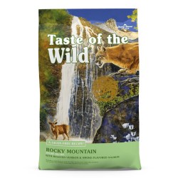 荒野盛宴 美版猫粮烤鹿肉烟熏三文鱼美毛护肤成猫幼猫猫粮