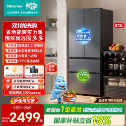 海信 囤多多法式门572L冰箱2026 HI-572E5SFNKD