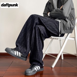 DAFTPUNK 男款直筒休闲卫裤