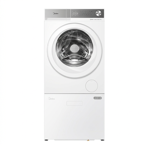 Midea 美的 可爱多洗衣房系列 MDH12F10+MXX30F2 热泵洗烘一体机+洗鞋机套装