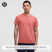 lululemon Metal Vent Tech 男士运动短袖T恤 炽樱橙 M