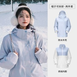 骆驼 3514系列户外三合一冲锋衣男女款