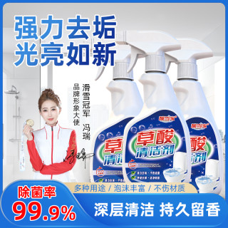 草酸清洁剂厕所瓷砖强力去污洗水泥地板马桶神器外墙除垢高浓度L1