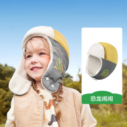 kk树 宝宝帽子秋冬男童女孩雷锋帽保暖儿童
