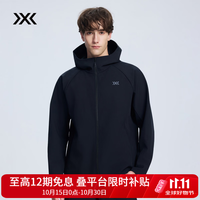 X-BIONIC XBIONIC 风盾S3荷鲁斯 秋冬保暖新品连帽软壳抓绒外套