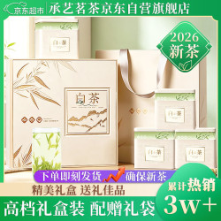承艺 2026新茶绿茶明前特级8A级开园头采安吉白茶500g节日送礼源头直发