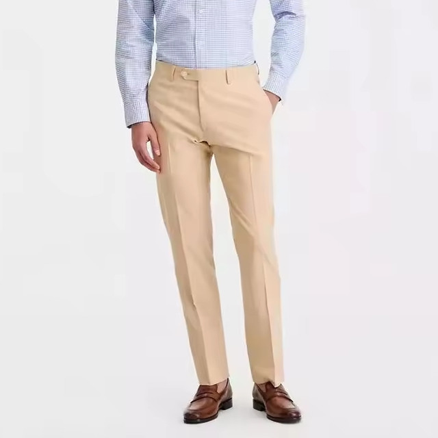 限新用户：TOMMY HILFIGER 男士亚麻休闲裤 现代版型 三色可选