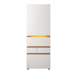 东芝 （TOSHIBA） 464升 小白桃 五门纯平嵌入冰箱 GR-RM488WI-PG1D3