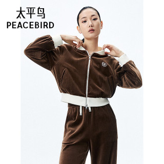 太平鸟 【丝绒】女士短外套