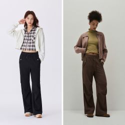 森马 休闲裤女纯色抽绳卫裤