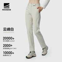 ROCK&ICE ROCKICE软壳冲锋裤女新款户外防风防水保暖抓绒裤秋冬徒步登山裤