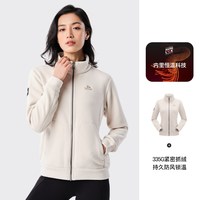移动端：伯希和 户外抓绒衣女秋冬摇粒绒休闲加厚保暖男冲锋衣内胆外套