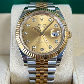 88VIP：劳力士 中古99新Rolex劳力士日志型腕表41mm全自动机械手表男款