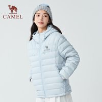 骆驼 黑钻轻羽 女子轻薄排骨羽绒服