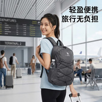 骆驼 轻量化大容量旅游双肩包  可折叠