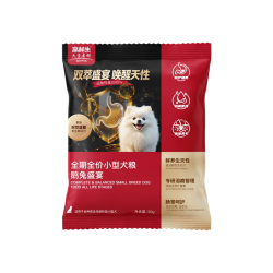 高鲜生 鹅兔盛宴全期全价狗粮小颗粒护肠胃淡化泪痕