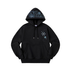 WHOOSIS 雪花印花帽衫 情侣款 多色可选