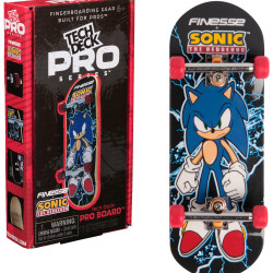 TECH DECK,Finesse X Sonic 刺猬专业系列手指板带存储显示屏,专为专业人士打造;正宗迷你滑板,儿童玩具适合 6 岁及以上儿童
