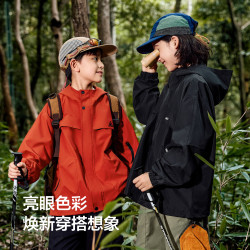 左西 童装男童秋冬外套儿童冲锋三合一上衣2026新款  160 建议身高160cm左右