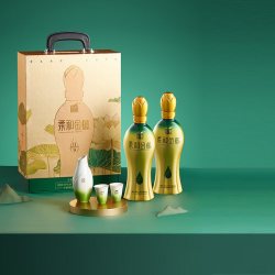 金徽 柔和金徽H9礼盒50度500ml*2瓶 浓香型送礼自饮