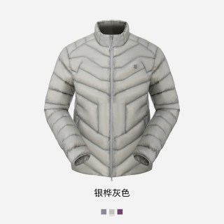 移动端：鹅铠甲 天石鹅铠甲轻薄排骨羽绒服内胆1000蓬立领白鹅绒轻量保暖GD923