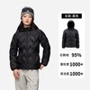 君羽 1000蓬鹅绒服男女短款2025秋冬中厚羽绒服男J52446