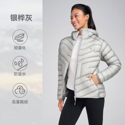 鹅铠甲 天石鹅铠甲户外巅峰系列高海拔登山营地羽绒服1000蓬男女同款G915