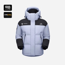 伯希和 1000蓬雪山羽绒服女CORDURA鹅绒服户外登山服男