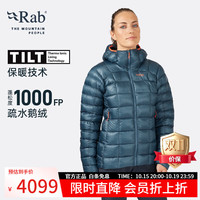 Rab Mythic G秋冬女士1000蓬拒水鹅绒羽绒服轻量热反射 QDB-63 黑色-BLK L 12
