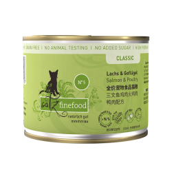 CATZ N5经典猫罐凯姿猫罐头主食罐德国进口湿粮三文鱼家禽200g
