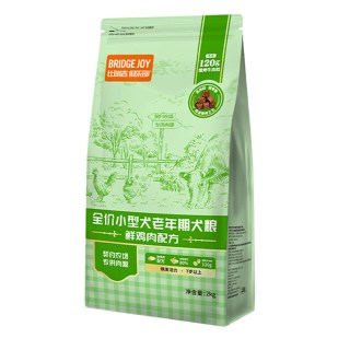 比瑞吉 俱乐部小型犬全价老年期犬粮2kg全价狗粮泰迪博美比熊