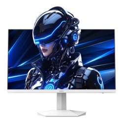 HKC 27英寸2K高清240Hz FastIPS电竞小钢炮120%sRGB出厂校色10bit硬件低蓝光HDR400白色显示器星际G7W