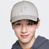 MLB 新款时尚潮流大标LOGO压边棒球帽男女情侣同款