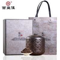 百益佳 茶叶 普洱茶熟茶 贺开陈年 古300克/罐茶礼品礼盒装