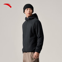 安踏 火壳抓绒衣大地之壳3.0男秋季羊暖绒连帽