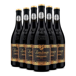 勆迪 法国原瓶进口 AOP级 干红葡萄酒750ml 6瓶整箱