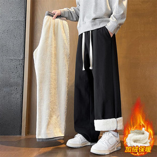 JEEP SPIRIT 加绒加厚 军绿 XL 男士休闲裤