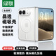 绿联 官版磁吸】绿联适用苹果iPhoneDuo手机壳磁吸duo折叠屏超薄透明新款中轴保护套外壳18防摔安全无毒+全包高级