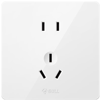 公牛 G12Z223S 10A五孔插座 象牙白 10只装