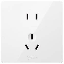 公牛 G12Z223S 10A五孔插座 象牙白 10只装