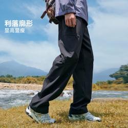 骆驼 男式加绒工装裤 J15CAY6023