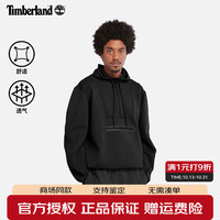 添柏岚 男装户外休闲舒适运动半拉链连帽卫衣A5UH1 001 XL 185/120A