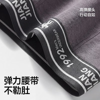 健将 男士内裤2026新款纯棉10A级  浅灰/冰蓝/午夜蓝  3XL