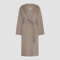 Max Mara MaxMara 女装羊毛系带中长款大衣